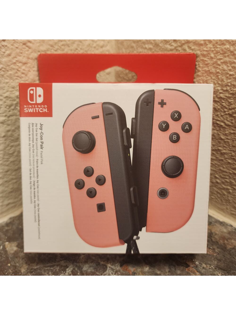 Switch Joy-Cons L/R, Pastel Pink [Europe release] (NEW) - Nintendo